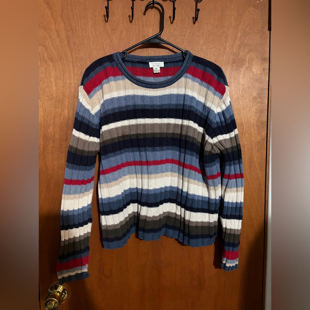Christopher & Banks Striped Sweater